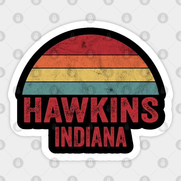 Hawkins Indiana Sticker by ChadPill